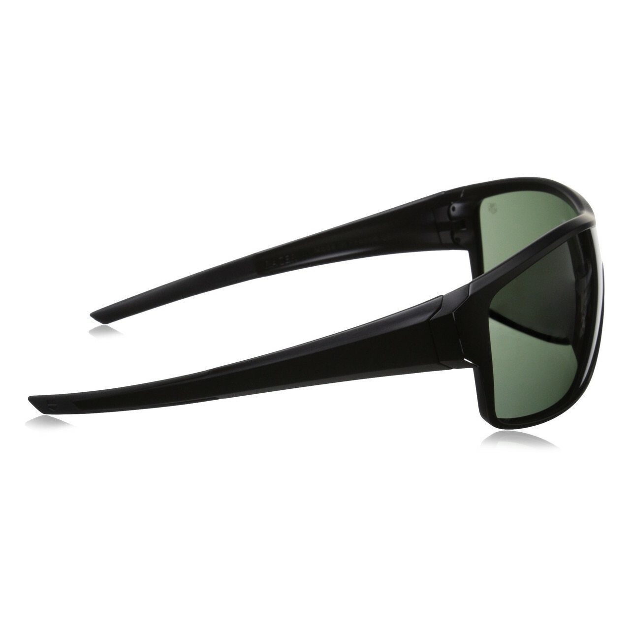 TAG Heuer 9224 304 Racer Sunglasses featuring black full-rim frames and green lenses, designed for style and comfort.